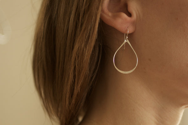The Joy Teardrop Earrings (Gold or Silver)