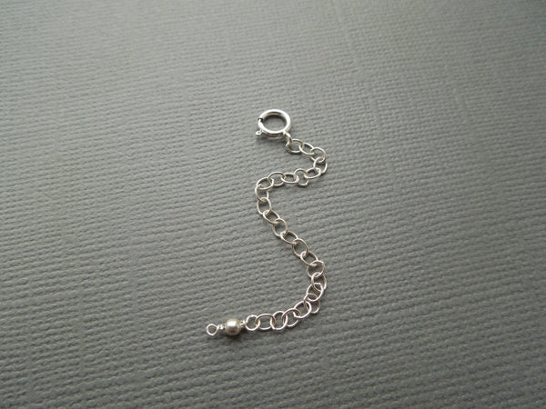 Extender chain for necklaces or bracelets (Gold or Silver)